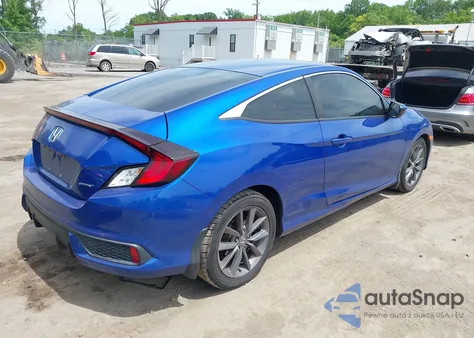 2020 Honda Civic Sport из США, поврежденный, VIN 2HGFC4B89LH304151